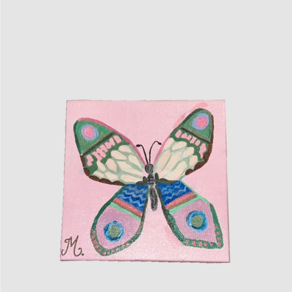 Colorful Butterfly Canvas Art